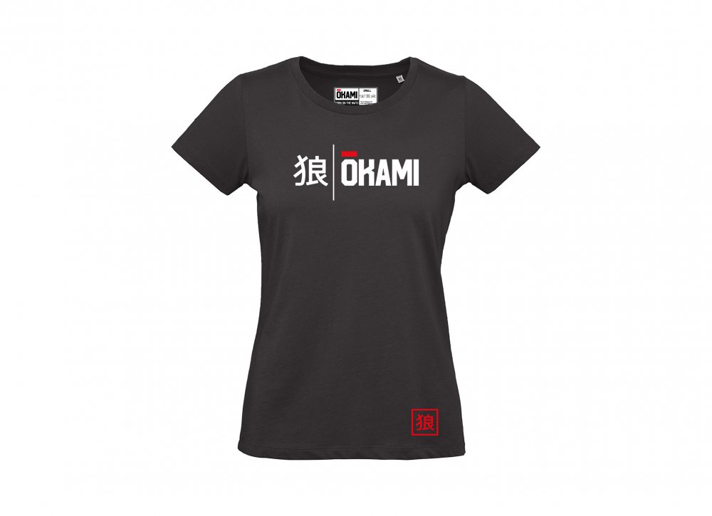 Okami Ladies T-Shirt Kanji - schwarz
